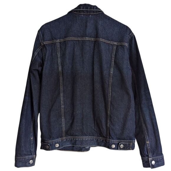 Everlane The Shrunken Denim Jacket 100% Cotton Women's M - Picture 3 of 7